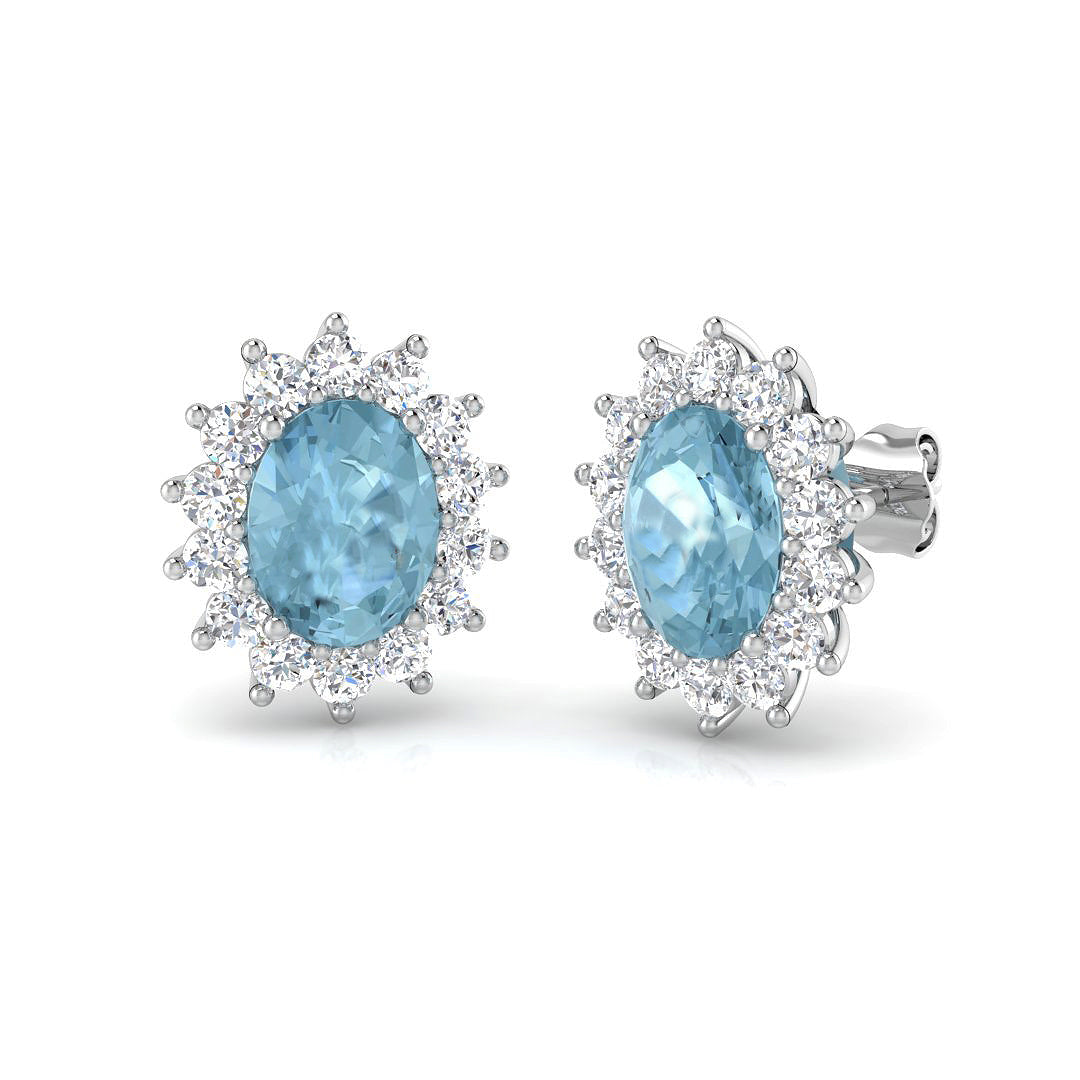 SE4787 — Earrings - 9k White Gold