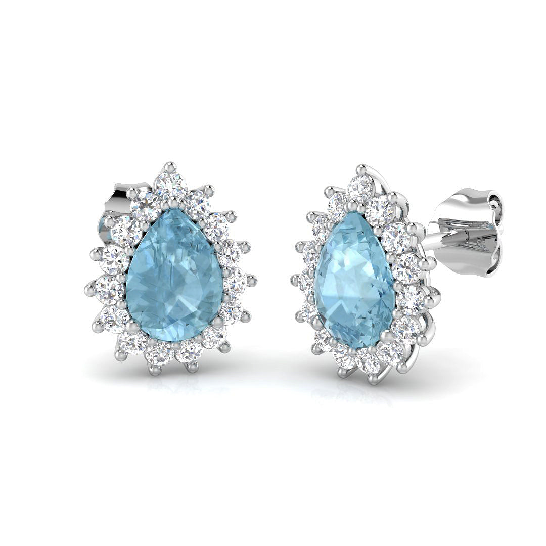 SE4790 — Earrings - 9k White Gold