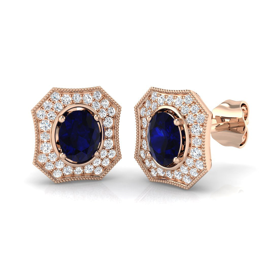 SE4810 — Earrings - 9k Rose Gold