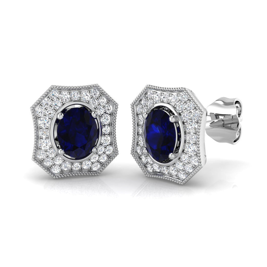 SE4810 — Earrings - 9k White Gold