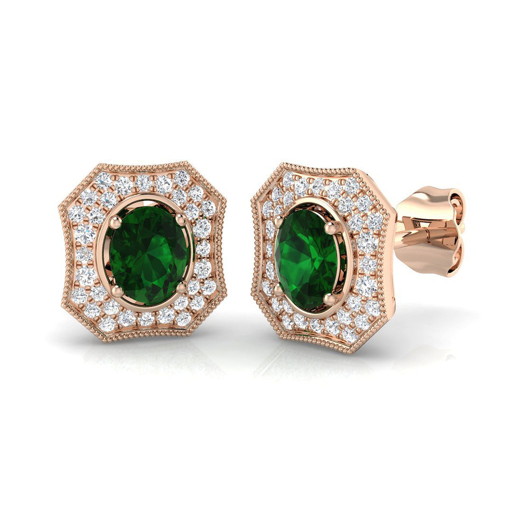SE4810 — Earrings - 9k Rose Gold