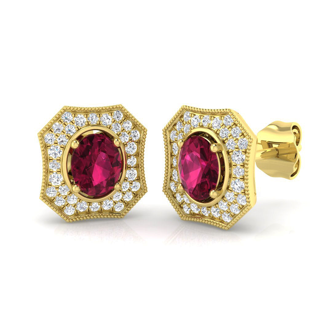 SE4810 — Earrings - 9k Yellow Gold