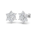 SE4815 — Earrings - 9k White Gold