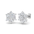 SE4816 — Earrings - 9k White Gold