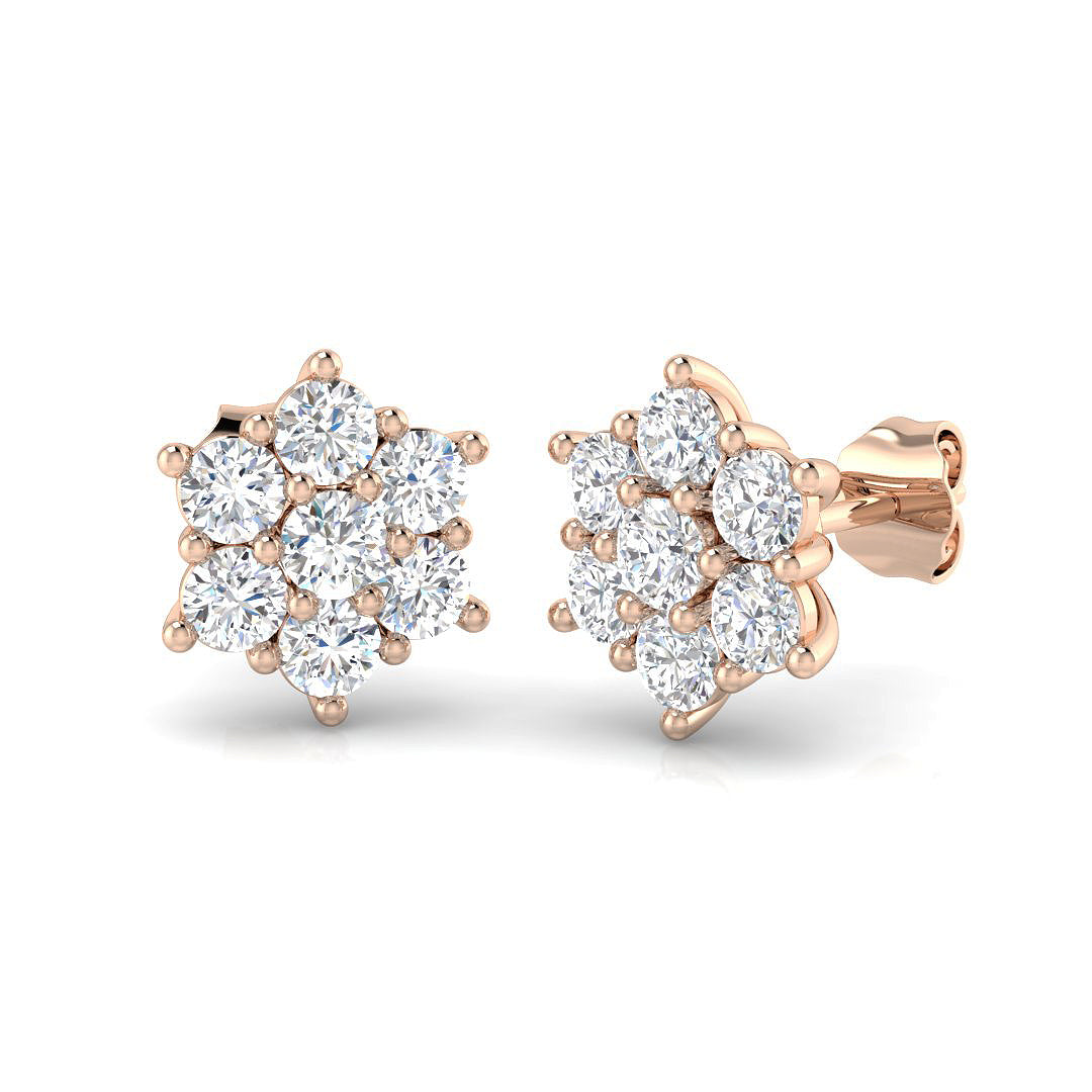 SE4817 — Earrings - 9k Rose Gold