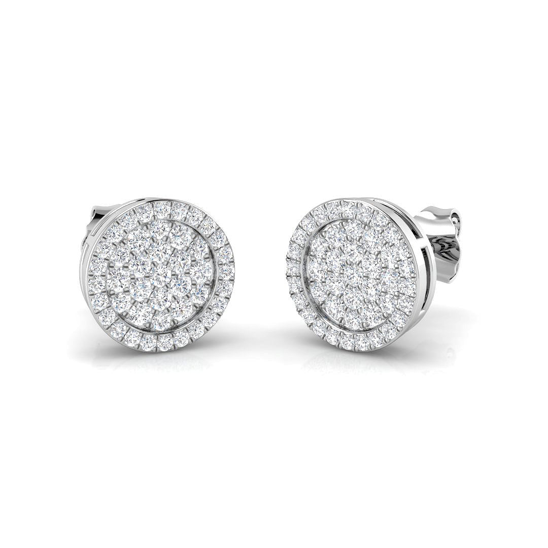 SE4823 — Earrings - 9k White Gold