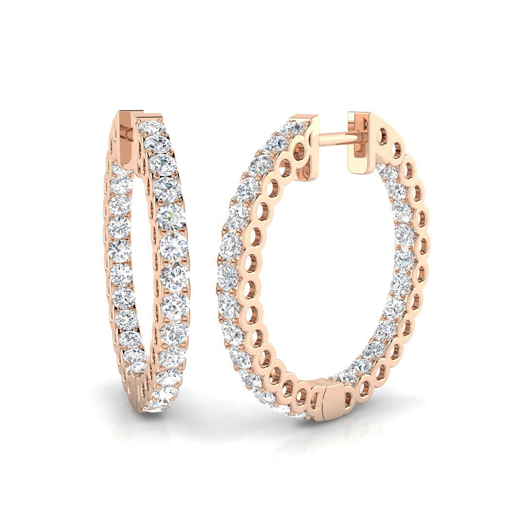 SE4824 — Earrings - 9k Rose Gold