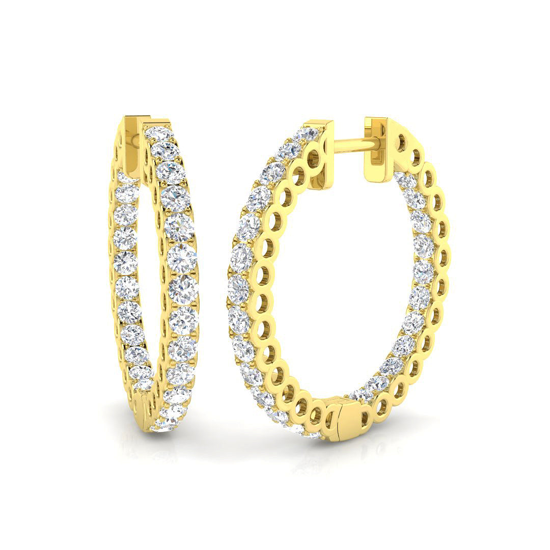 SE4824 — Earrings - 9k Yellow Gold