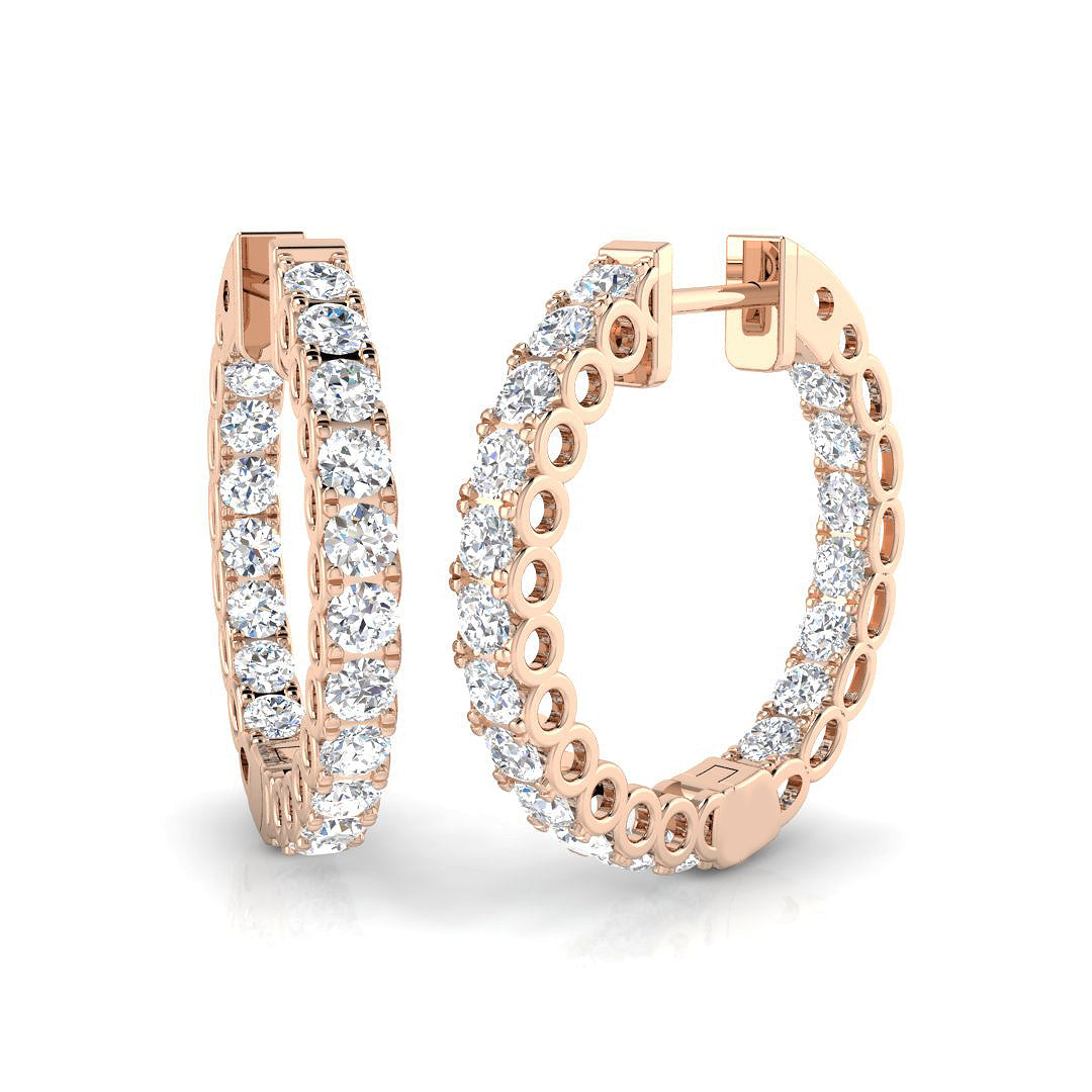 SE4825 — Earrings - 9k Rose Gold