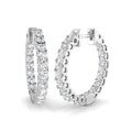 SE4825 — Earrings - 9k White Gold