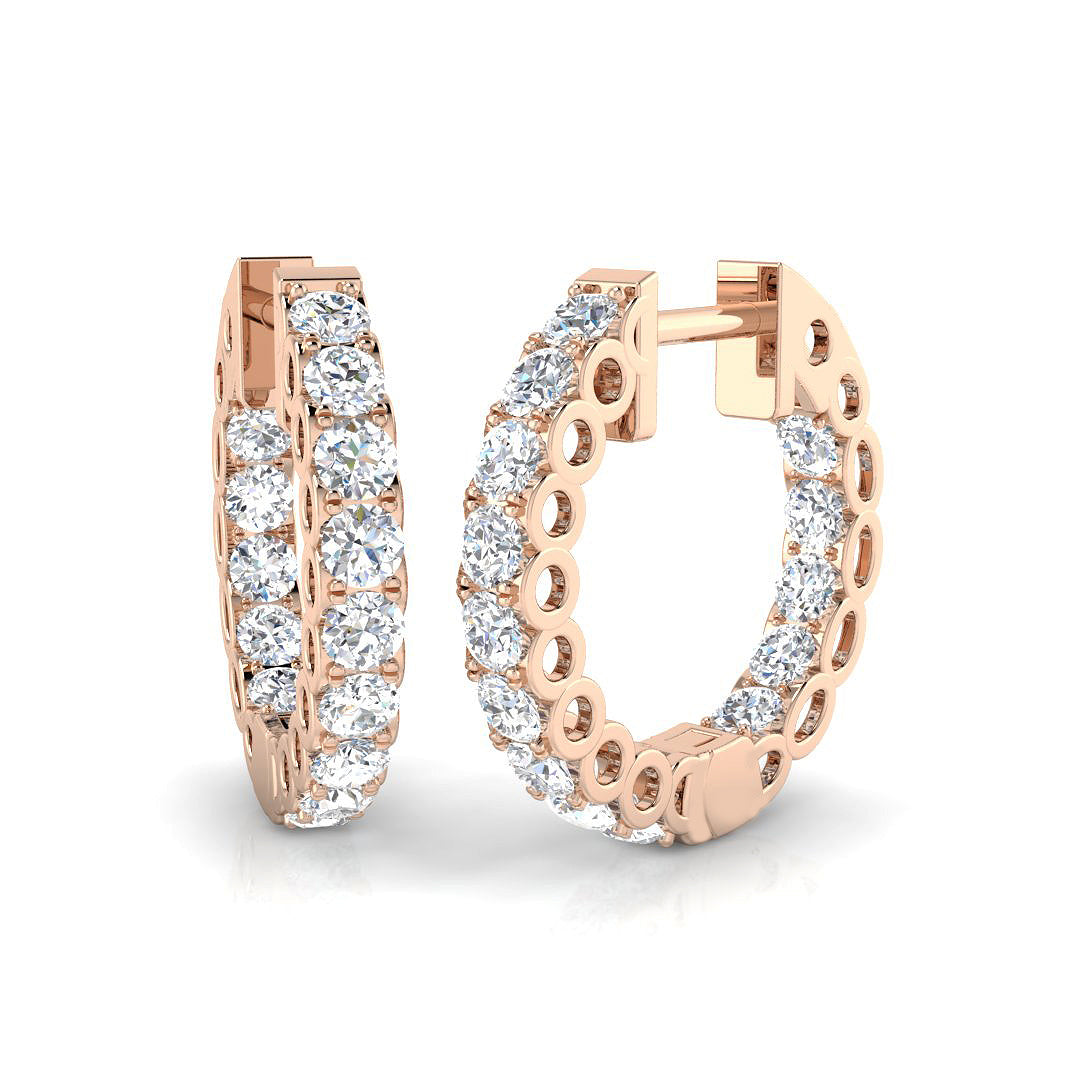 SE4826 — Earrings - 9k Rose Gold