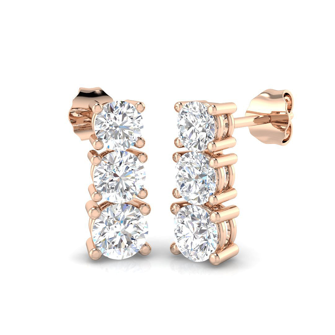 SE4827 — Earrings - 9k Rose Gold