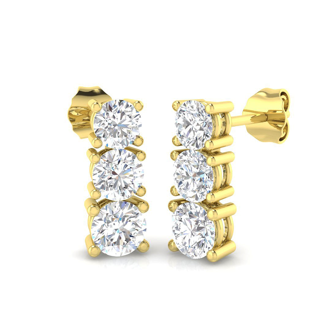 SE4827 — Earrings - 18k Yellow Gold