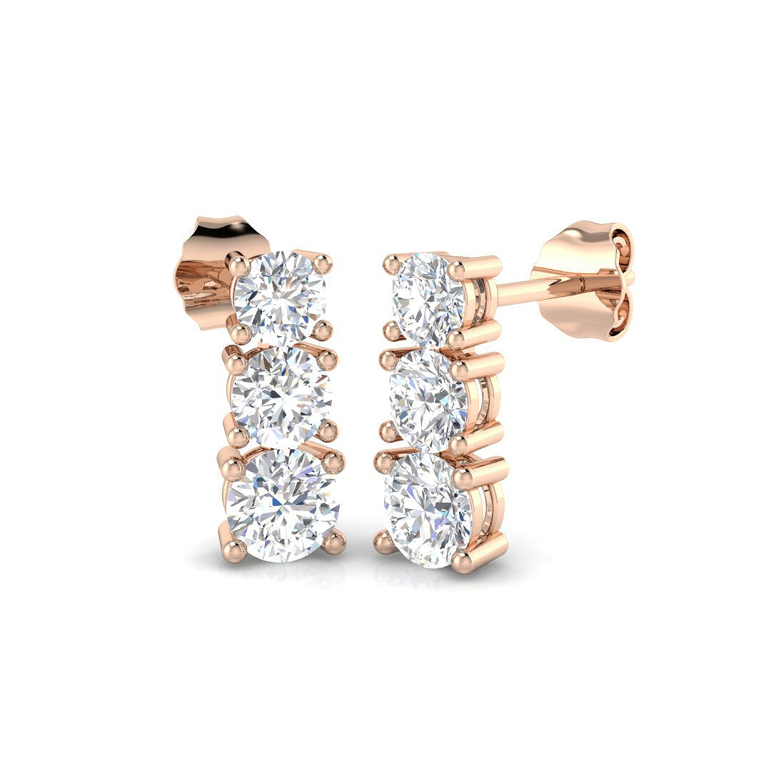 SE4828 — Earrings - 9k Rose Gold