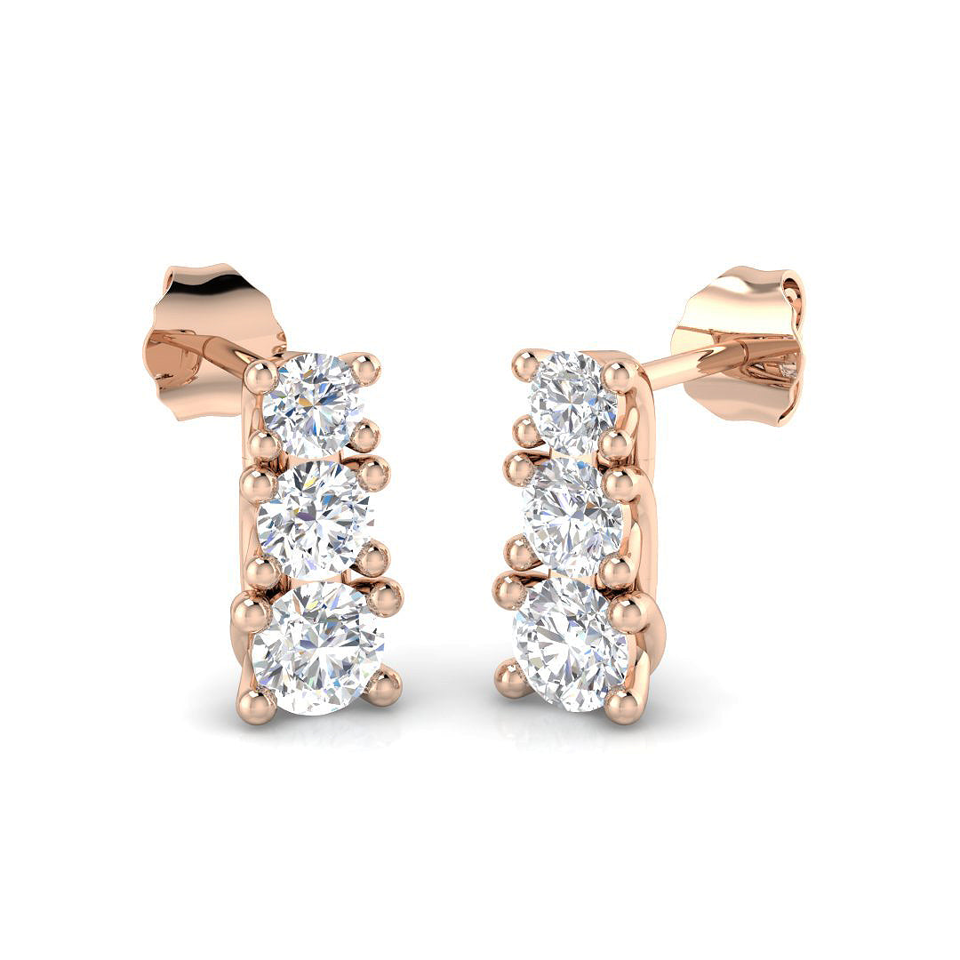SE4829 — Earrings - 9k Rose Gold