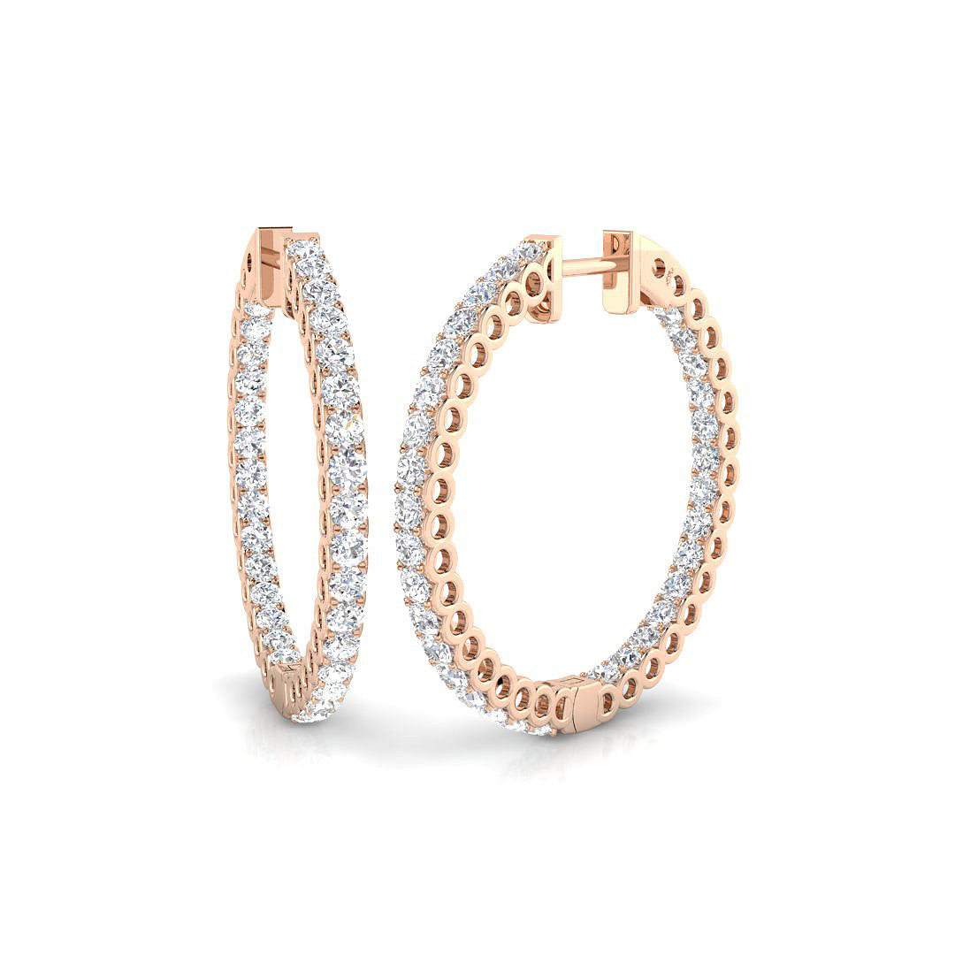 SE4832 — Earrings - 9k Rose Gold