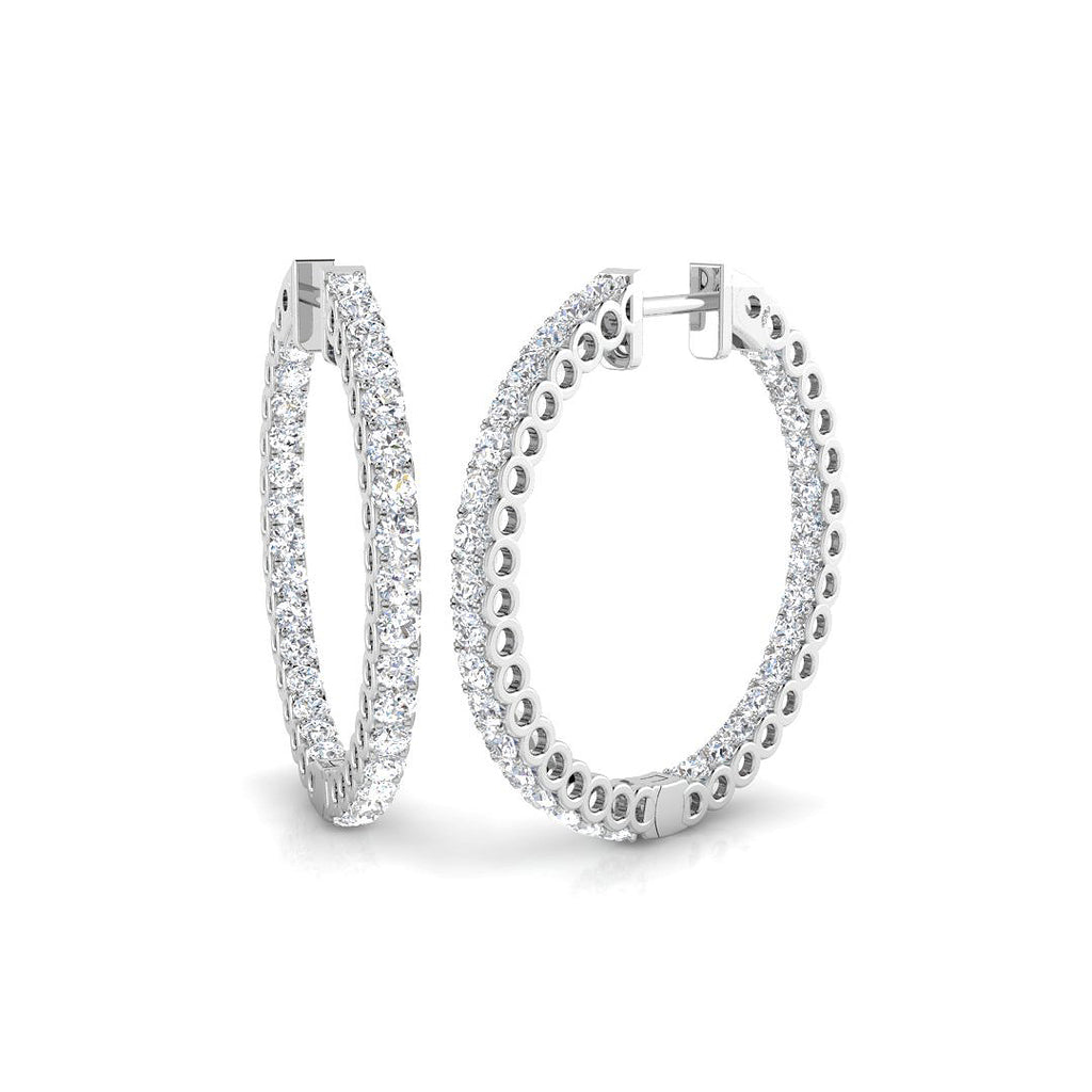 SE4832 — Earrings - 9k White Gold
