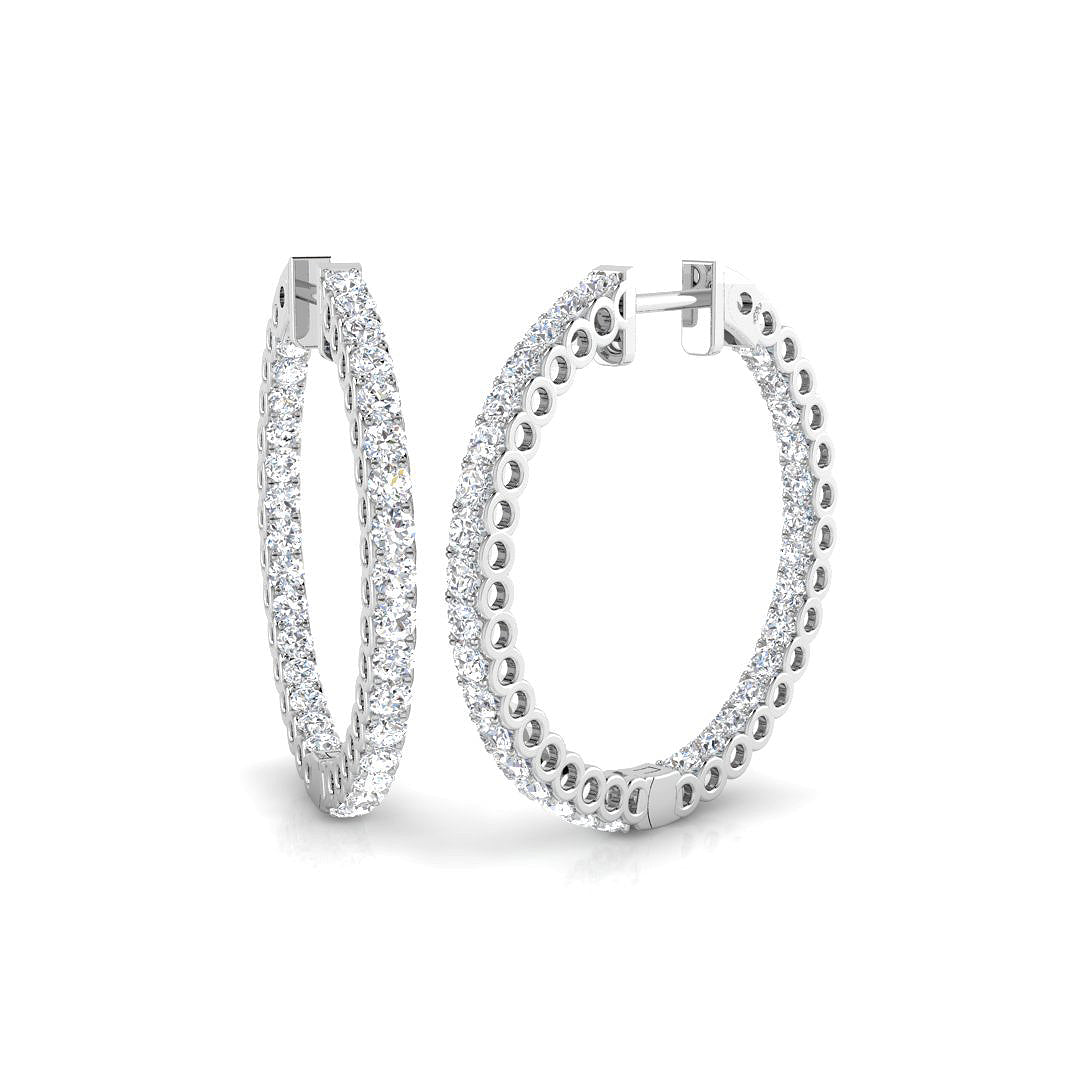 SE4832 — Earrings - 9k White Gold