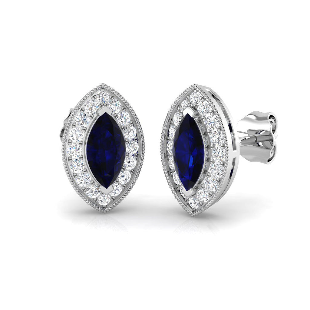 SE4833 — Earrings - 9k White Gold