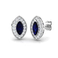 SE4833 — Earrings - 9k White Gold