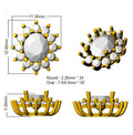 SE4849 — Earrings - 9k Yellow Gold detail