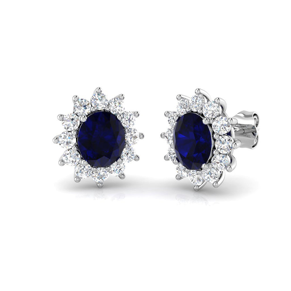 SE4849 — Earrings - 18 KT White Gold