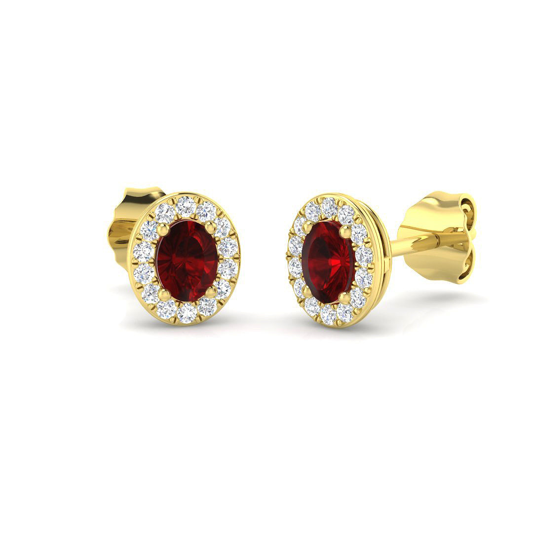SE4854 — Earrings - 9k Yellow Gold