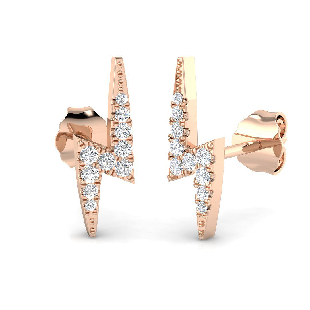 SE4856 — Earrings - 9k Rose Gold