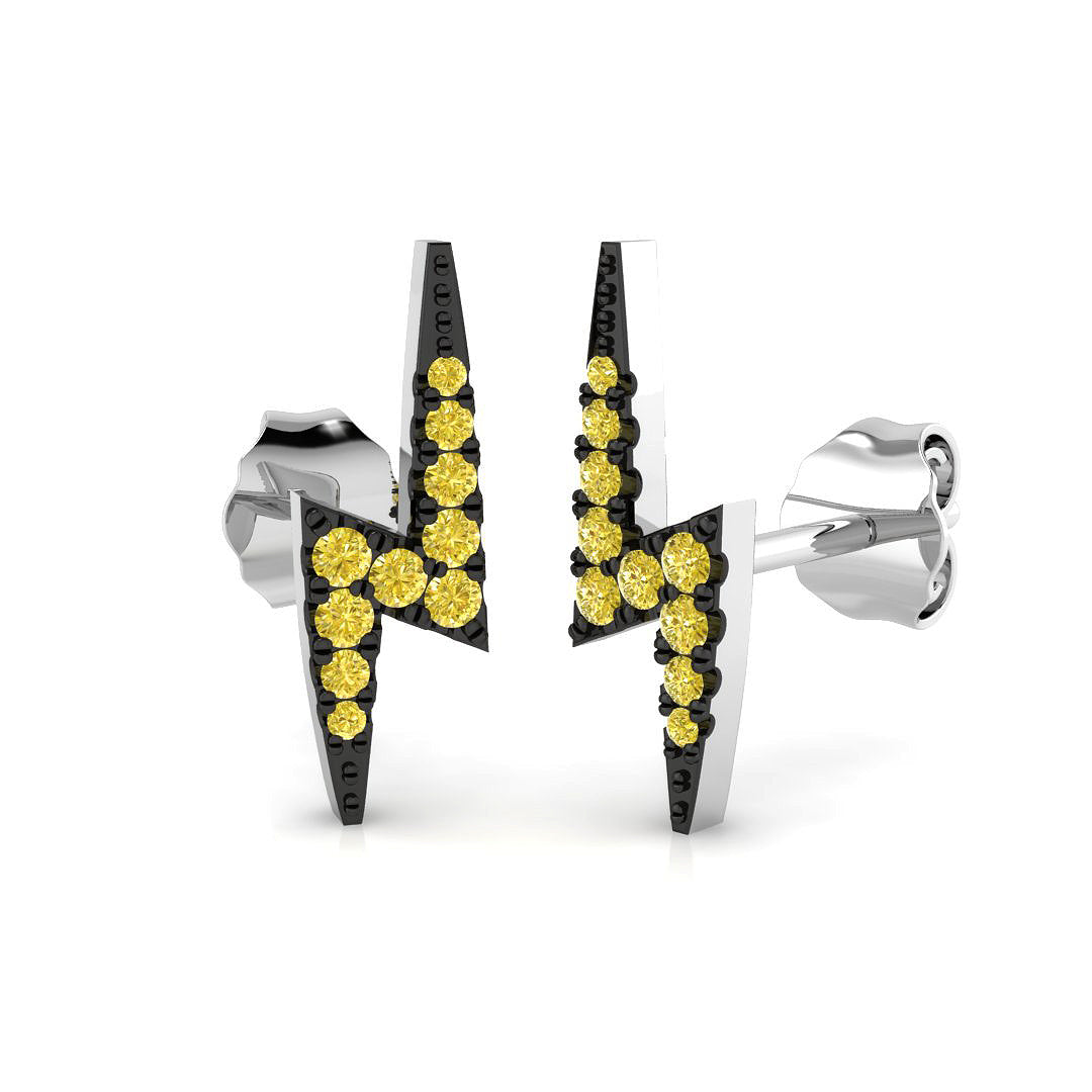 SE4856 — Earrings - 9k White Gold