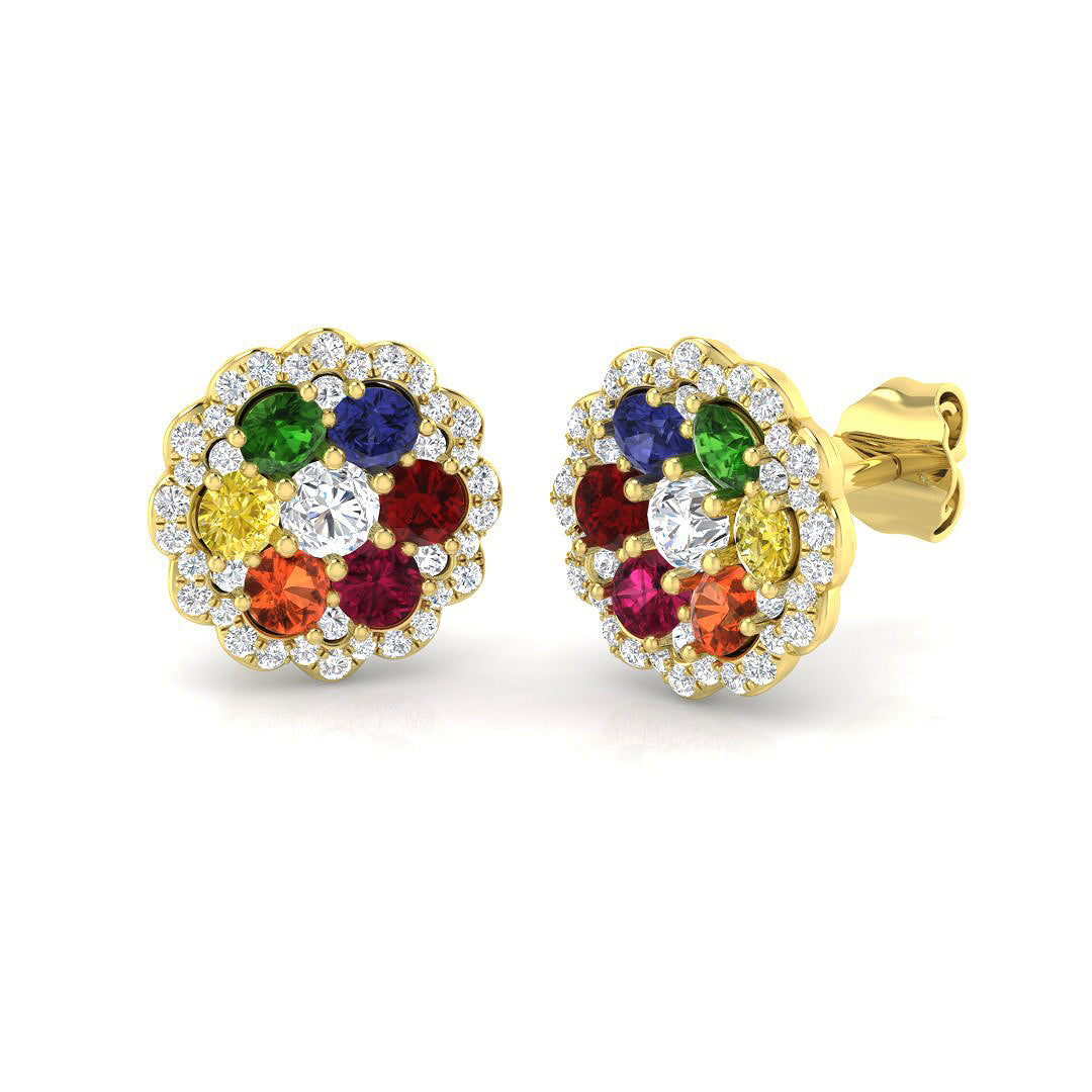 SE4860 — Earrings - 9k Yellow Gold