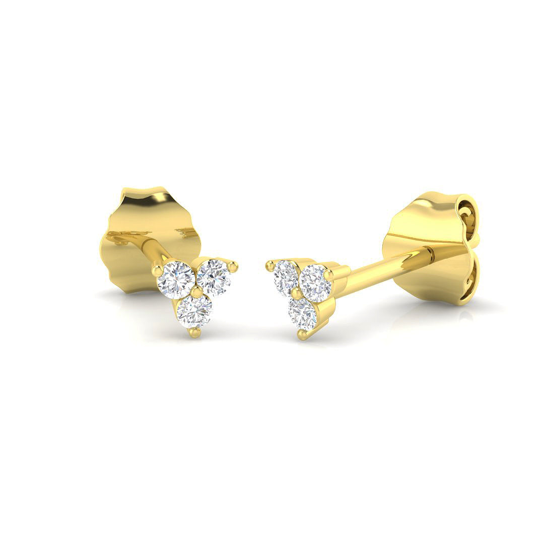 SE4863 — Earrings - 9k Yellow Gold