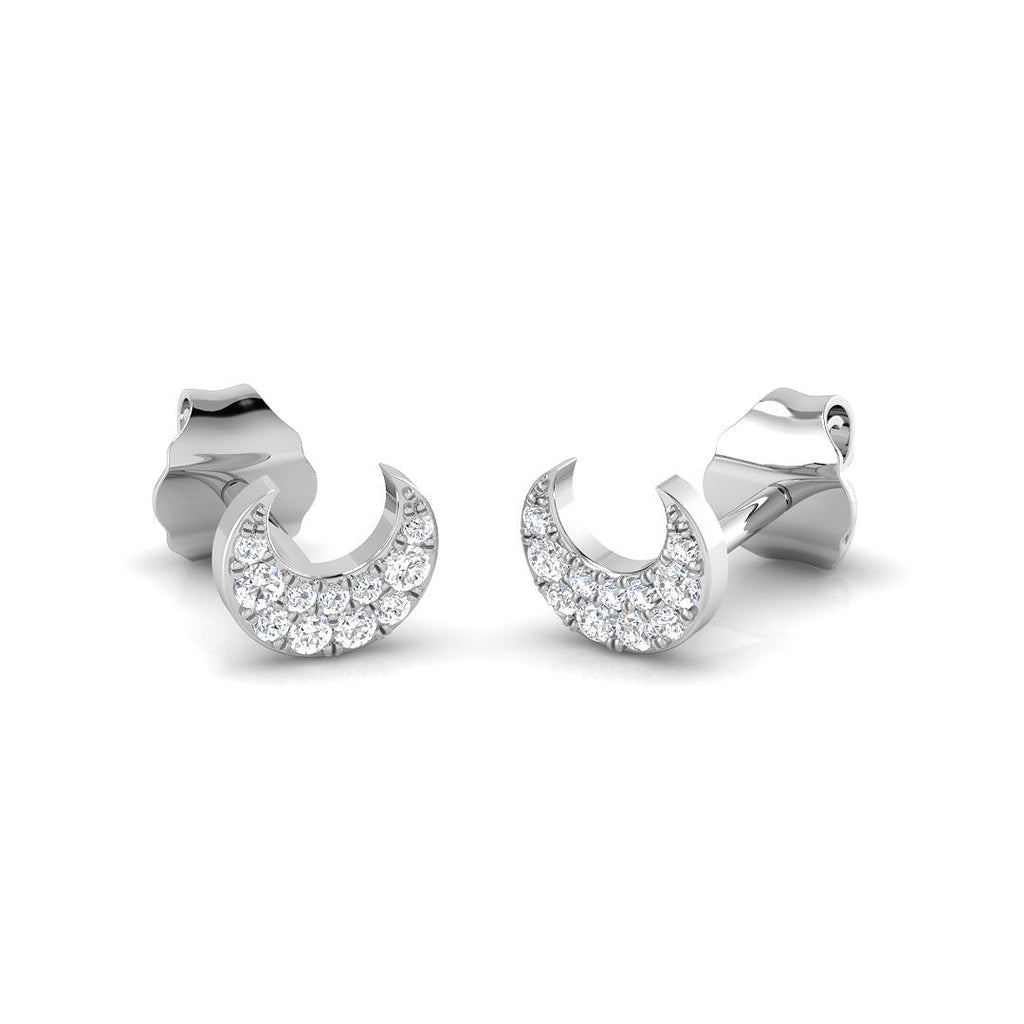 SE4864 — Earrings - 9k White Gold