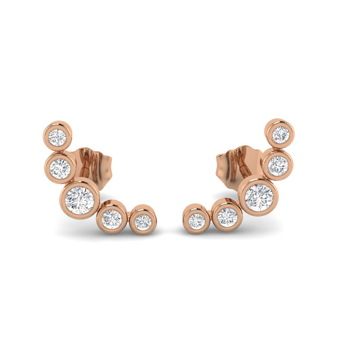 SE4865 — Earrings - 9k Rose Gold