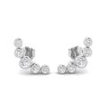 SE4865 — Earrings - 9k White Gold