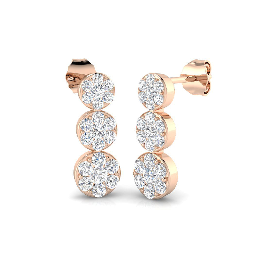 SE4869 — Earrings - 9k Rose Gold