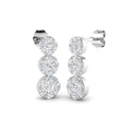 SE4869 — Earrings - 9k White Gold