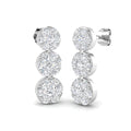 SE4870 — Earrings - 9k White Gold
