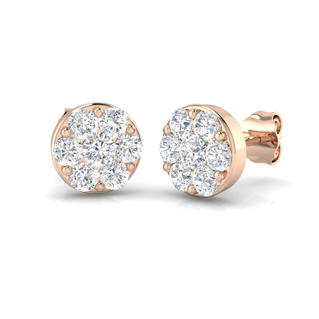 SE4871 — Earrings - 9k Rose Gold