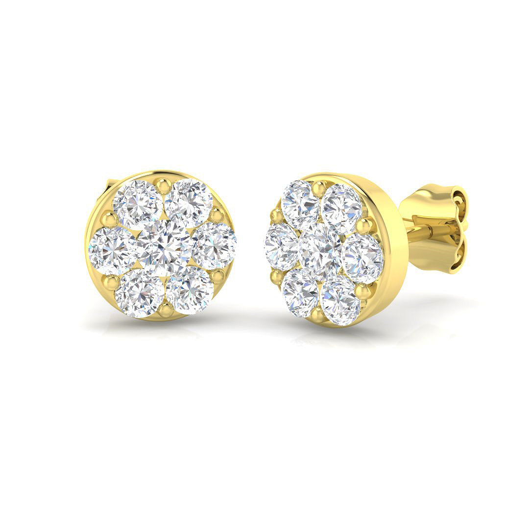 SE4871 — Earrings - 9k Yellow Gold