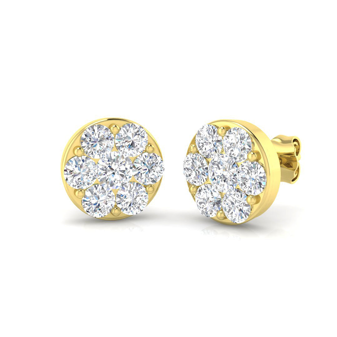 SE4872 — Earrings - 9k Yellow Gold