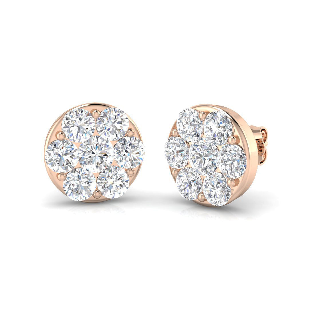 SE4873 — Earrings - 9k Rose Gold