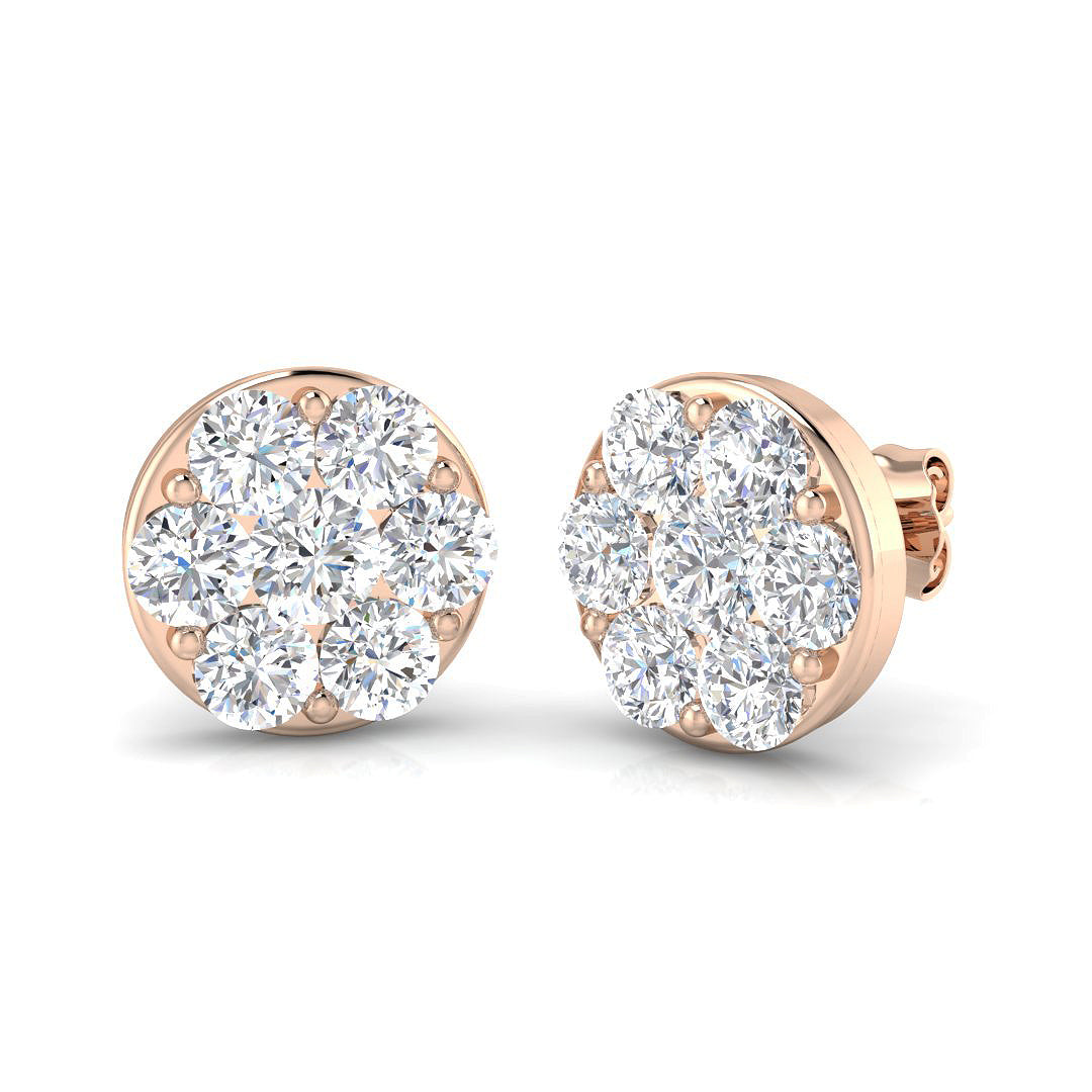 SE4874 — Earrings - 9k Rose Gold