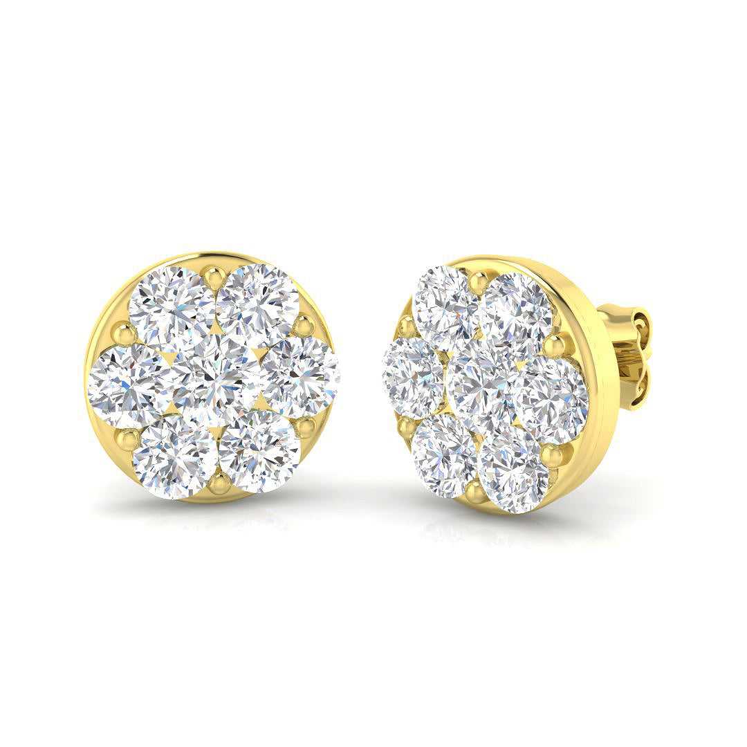 SE4874 — Earrings - 9k Yellow Gold