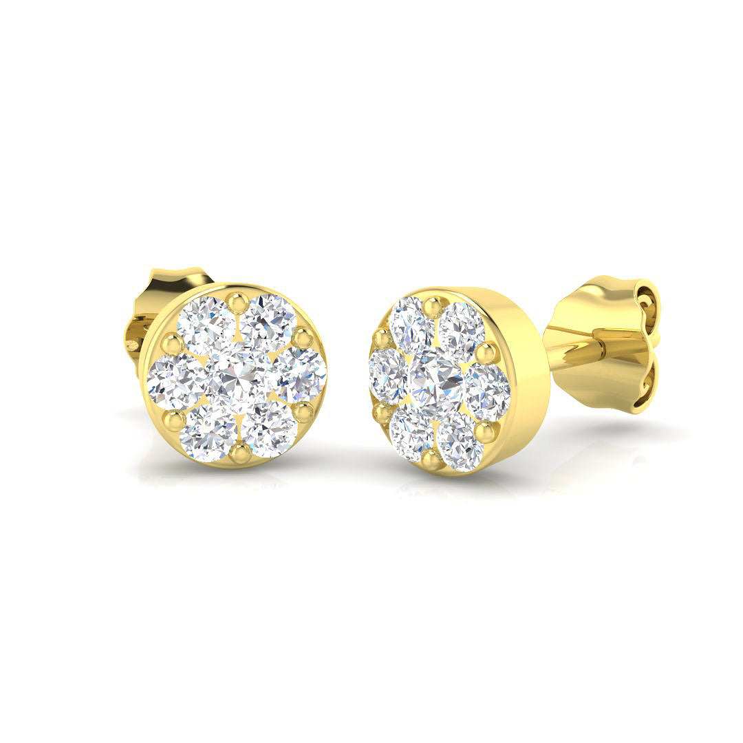 SE4875 — Earrings - 9k Yellow Gold
