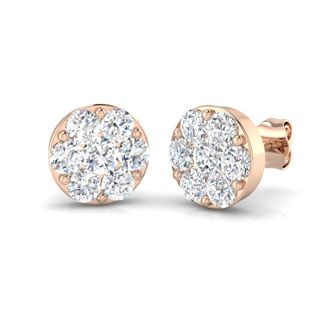 SE4876 — Earrings - 9k Rose Gold