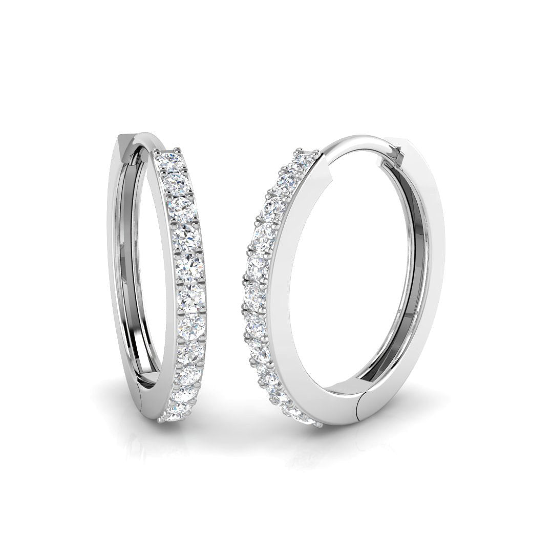 SE4880 — Earrings - 9k White Gold