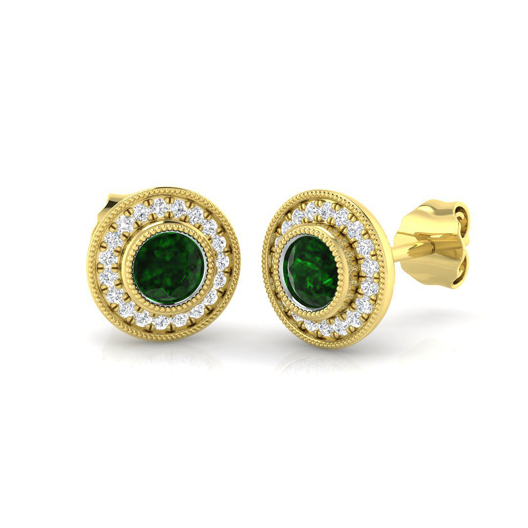 SE4887 — Earrings - 9k Yellow Gold