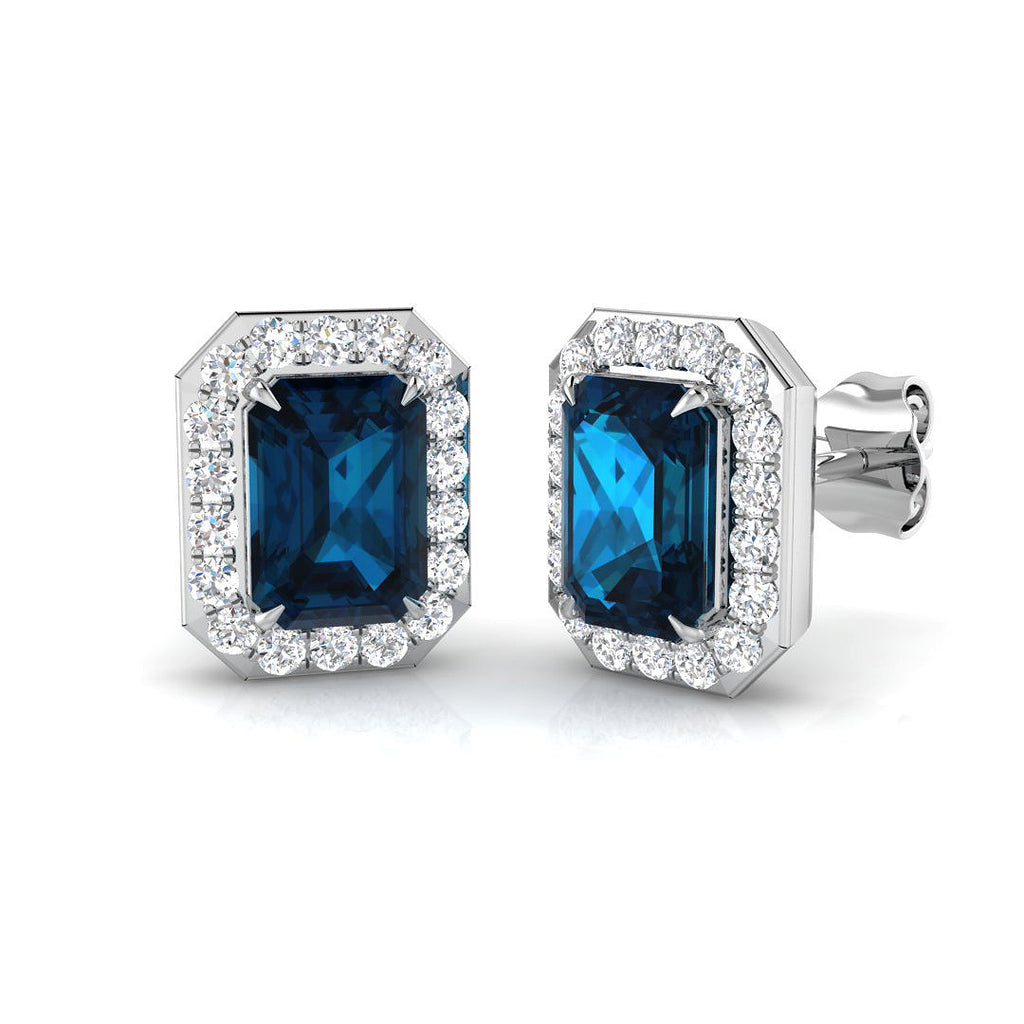 SE4891A — Earrings - 9k White Gold