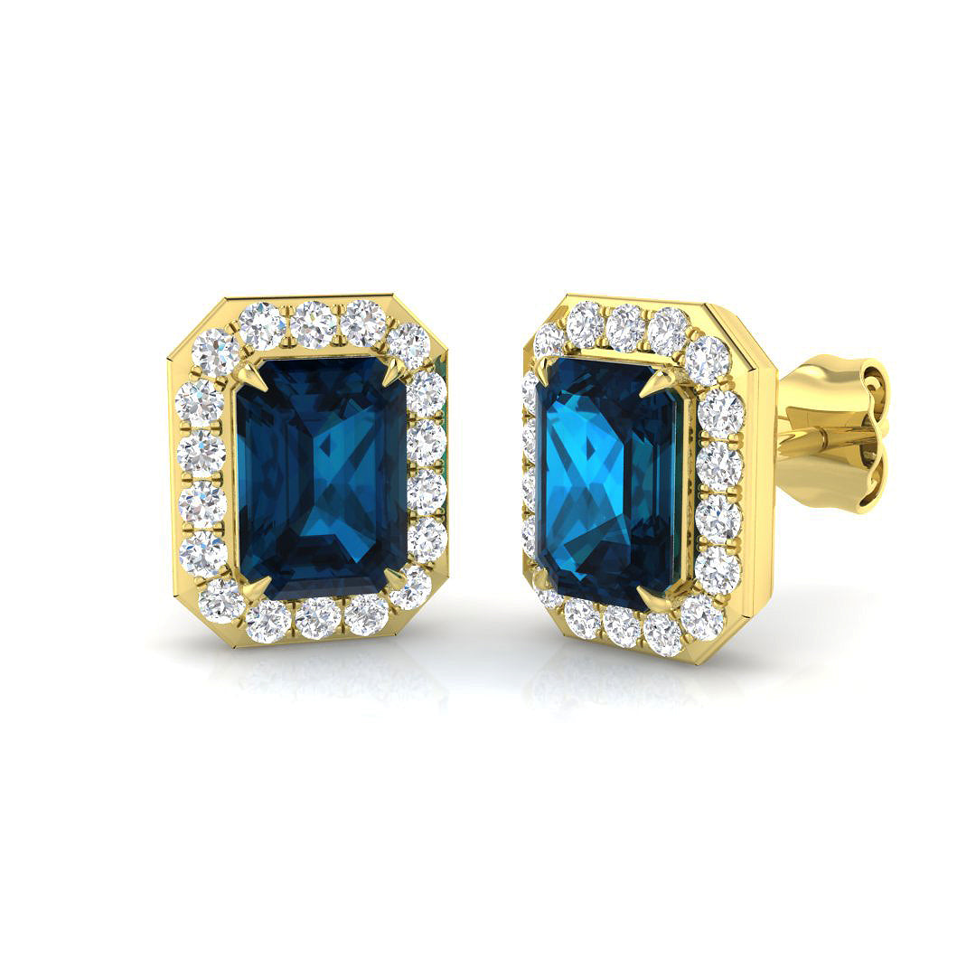 SE4891A — Earrings - 9k Yellow Gold