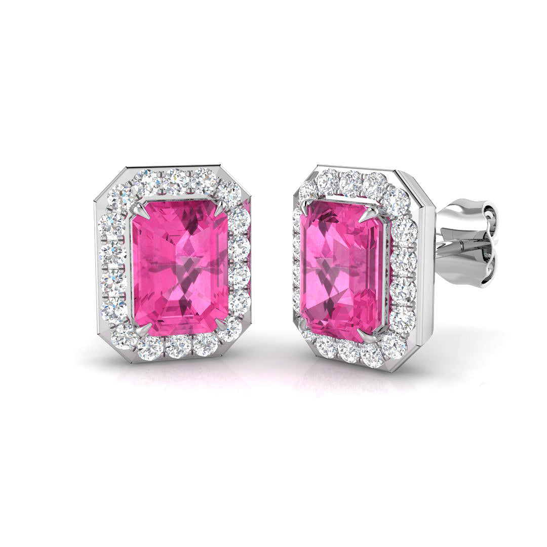 SE4891A — Earrings - 9k White Gold